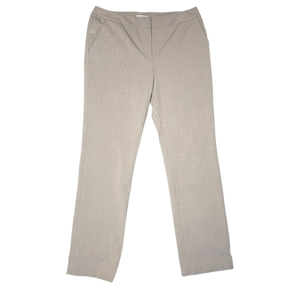 Halogen Taylor Fit‎ Women's Beige Tailored Career Dress Pants Size 8